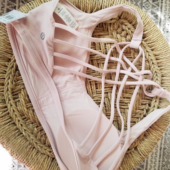 lululemon athletica Other - NWT Lululemon free to be bra wild misty pink 10